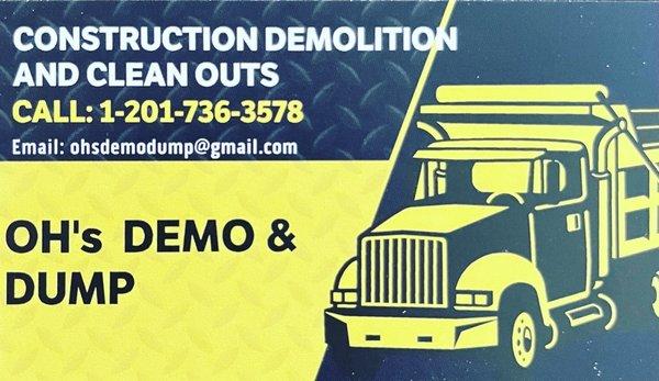 OH’s Demo and Dump
