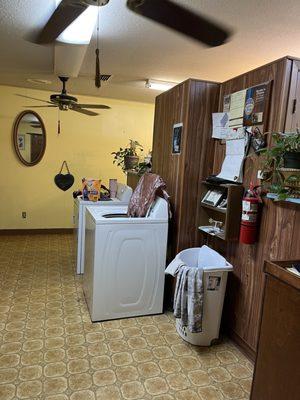 Laundry area