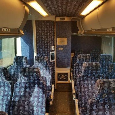 56 Passenger MCI J4500 On Board Lavatory