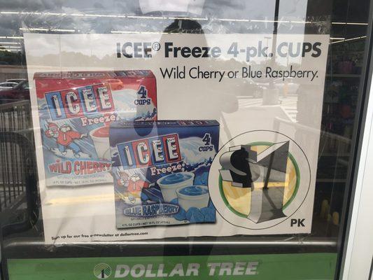 Frozen Icee treats $1