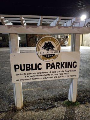City of Ozark Public Parking