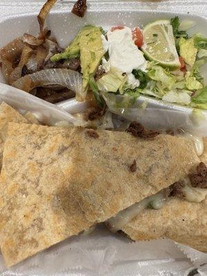 Beef Quesadilla Grande