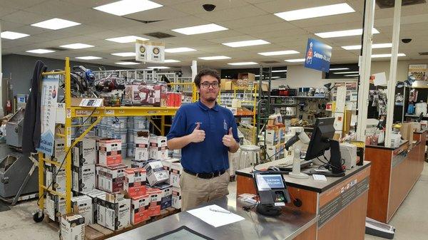 clayton is his name. Super nice knowledgable.and patient. I highly recommend seeking him and his manager during your store visit.