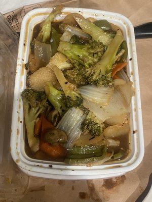 C Chicken with Garlic Sauce