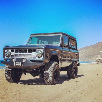 Our 68 Bronco enjoying Malibu