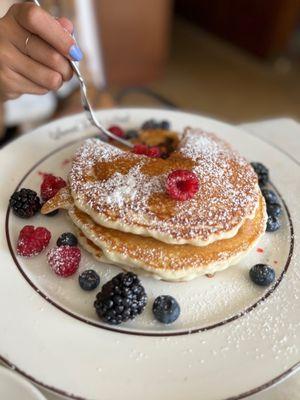 Chocolate chip pancakes