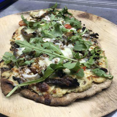 Shroom & Arugula Flatbread!
