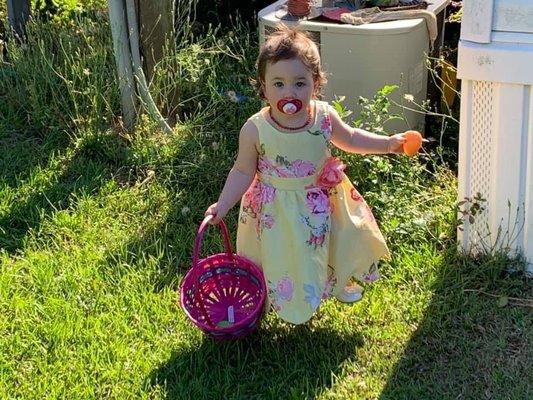 My granddaughter Hannah