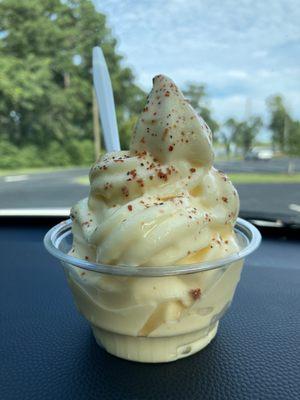 Small pineapple whip with Tajin