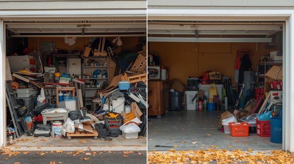 Junk removal from garage