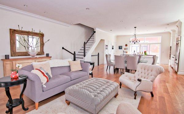 Meyer Guild Custom Living Room from one of our Custom Home Builds