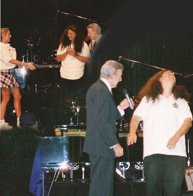 Messin' around with Louie!