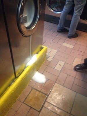 A machine leaking! Yes! Leaking!