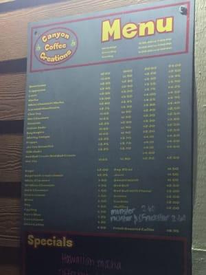 Canyon Coffee Creations