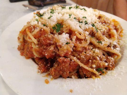 Spaghetti bolognese