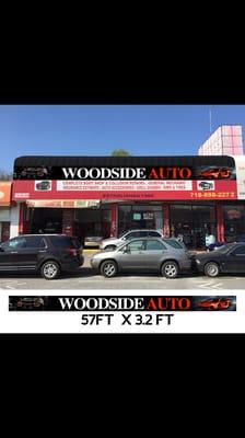 Used to be planet auto , but it's now woodside auto accessories And painting .