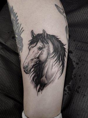 Pony Irons Tattoo