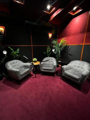 High Tech and Cozy Podcast Studio - Bay Area