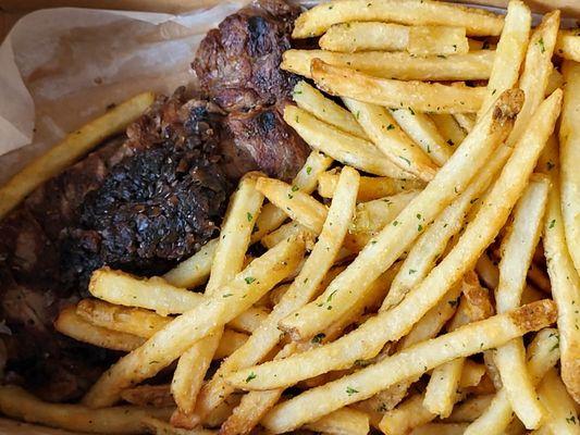 Steak and fries