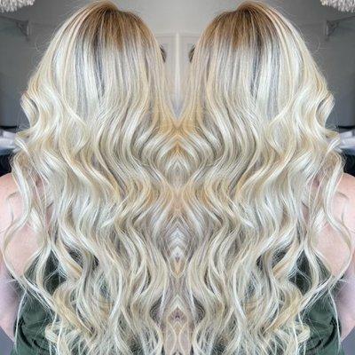 Blonde bombshell!!! Transition done by Master Colorist Maria!