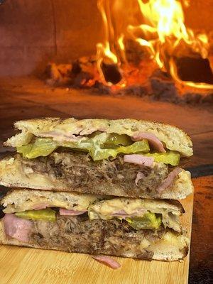 Red Stone Pizza Truck