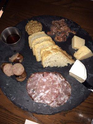 Charcuterie and gorgeous cheese!