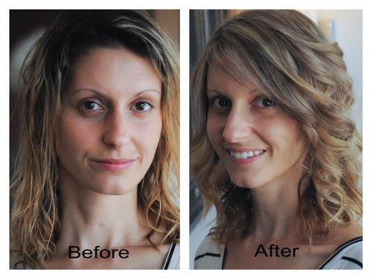 Beautiful Blondes and Michael Joseph Haddad. @mjhairdesigns