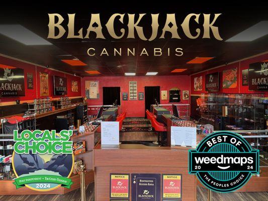 BlackJack Cannabis is an award-winning cannabis dispensary that opened in 2024 in Craig, Colorado!