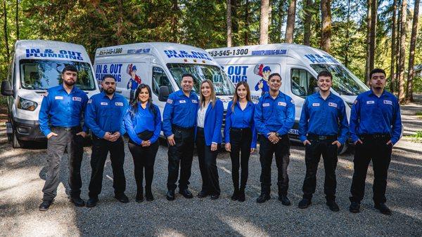 In & Out Plumbing Team - To Serve You Better!