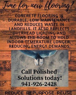 Polished Solution Concrete Flooring