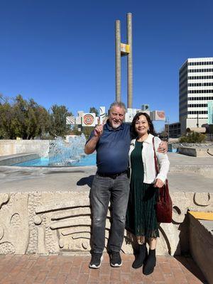 This is me and my Chinese Wife - Happy and Free!