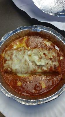 Lasagna lunch portion