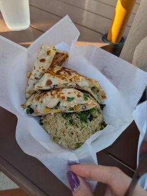 Chicken quesadilla