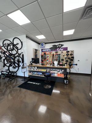 Longboards and skate parts, energy snacks, hats, helmets