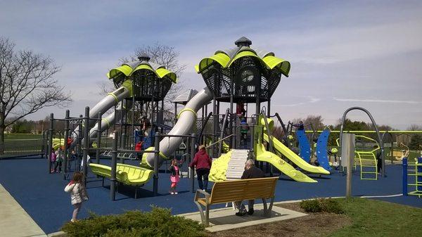wild looking playground equipment