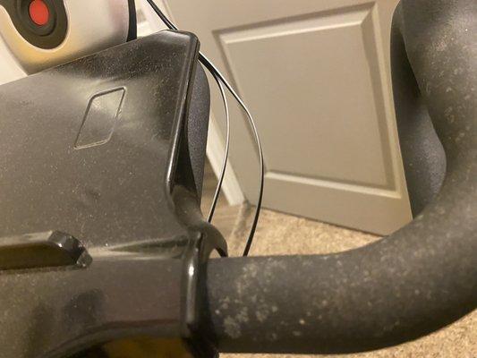 Mold on my exercise bike