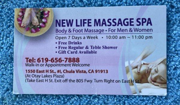 New Life Massage Spa