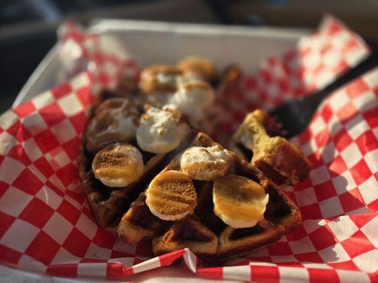 How I love these gluten free protein waffles.