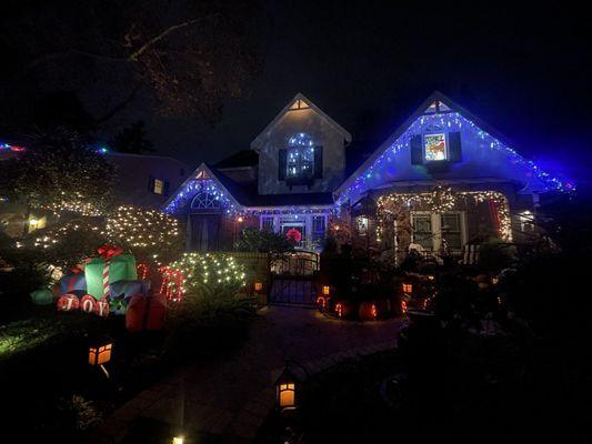 Christmas Lights in the Fabulous 40s