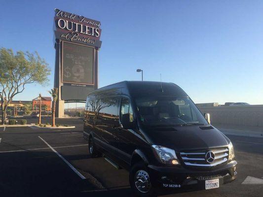 Shopping on the way to Vegas