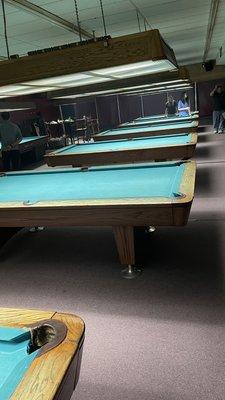 Continuous Play Billiards
