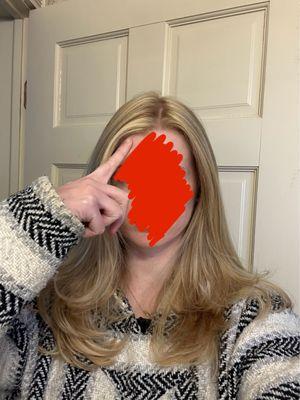 The front piece messed up