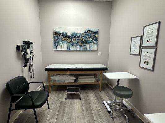 Exam room in Byram