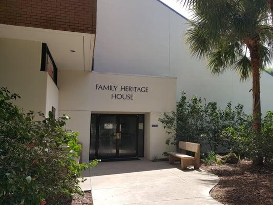 located on the south side of State College of FL, Manatee - Sarasota Bradenton campus; directly across from Neel Performing Arts Center