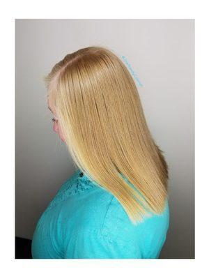 (After) Keratin Smoothing Treatment