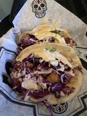 Firecracker Shrimp Tacos