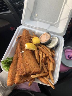 Idaho fish and chips