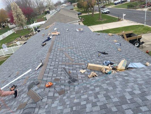Roofing repairs