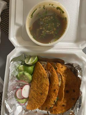 Quesabirria & cosome