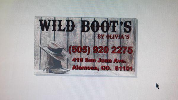 Wild Boot's By Olivia's